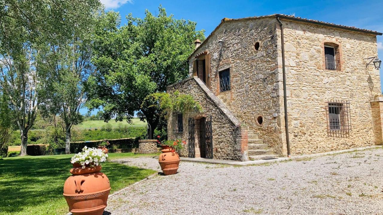 Podere La Chiusella B&B Rapolano Terme Exterior foto